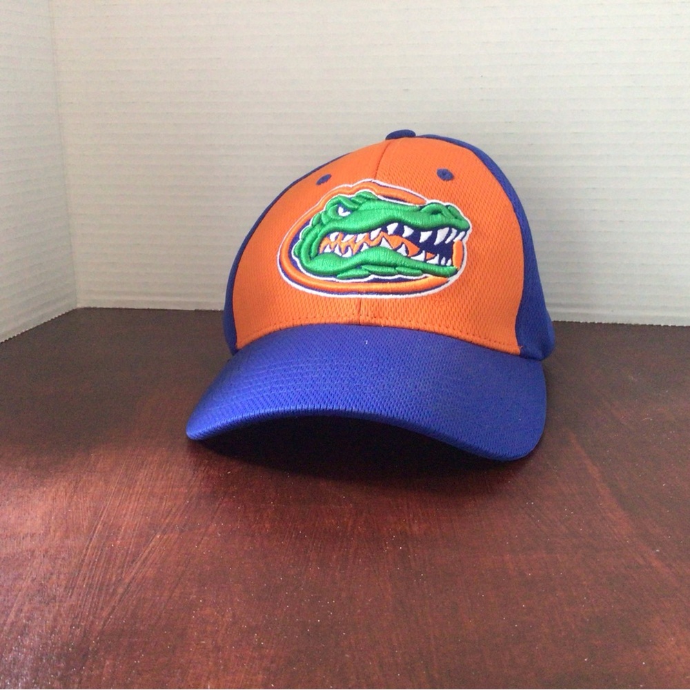 Blue and Orange Gator Logo Cap